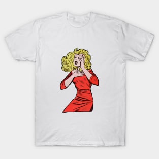 Soon me? Sad girl for suffering an injustice. T-Shirt